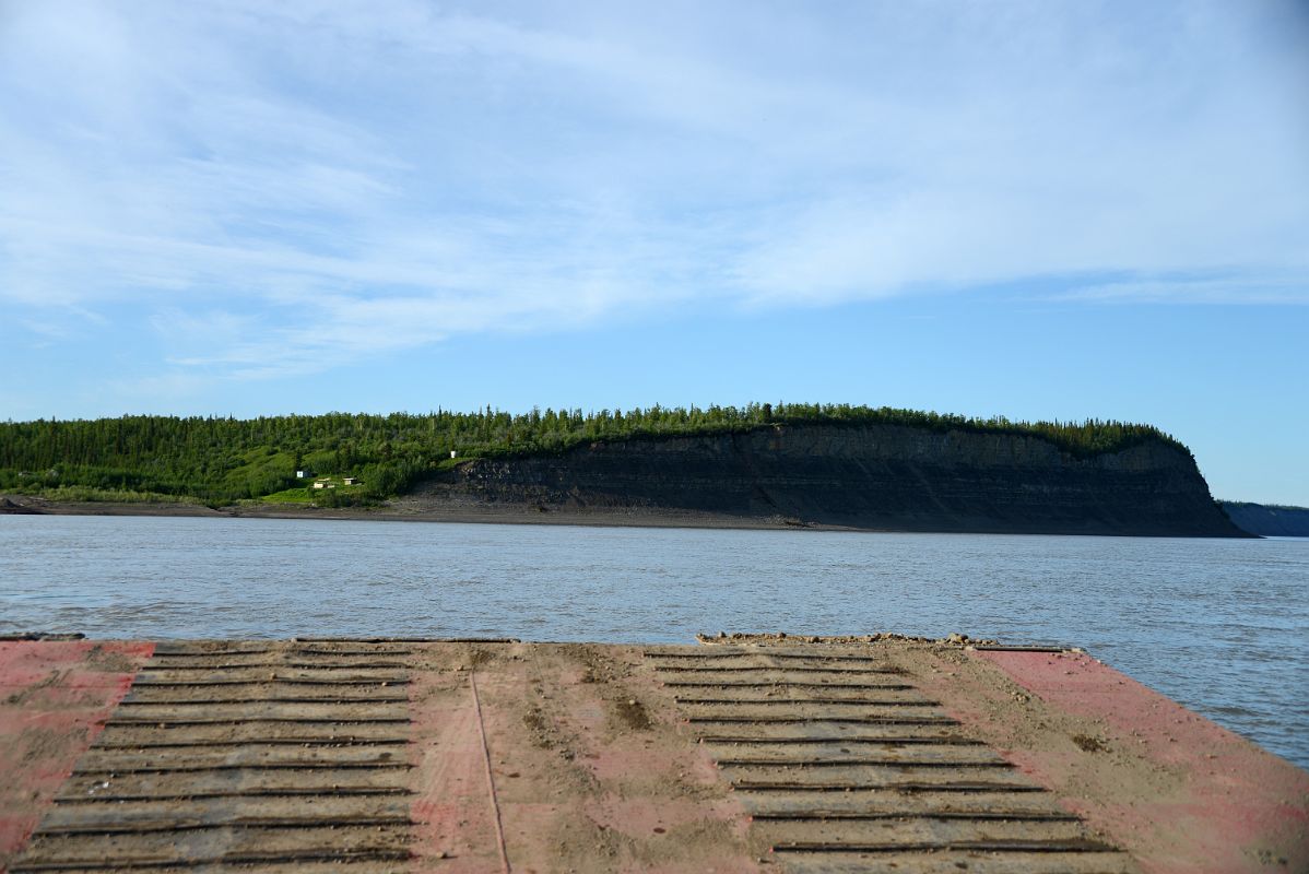 02C The MacKenzie River From The Ferry At Tsiigehtchic Northwest Territories On Day Tour From Inuvik To Arctic Circle